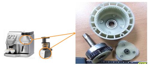 Blender gearbox